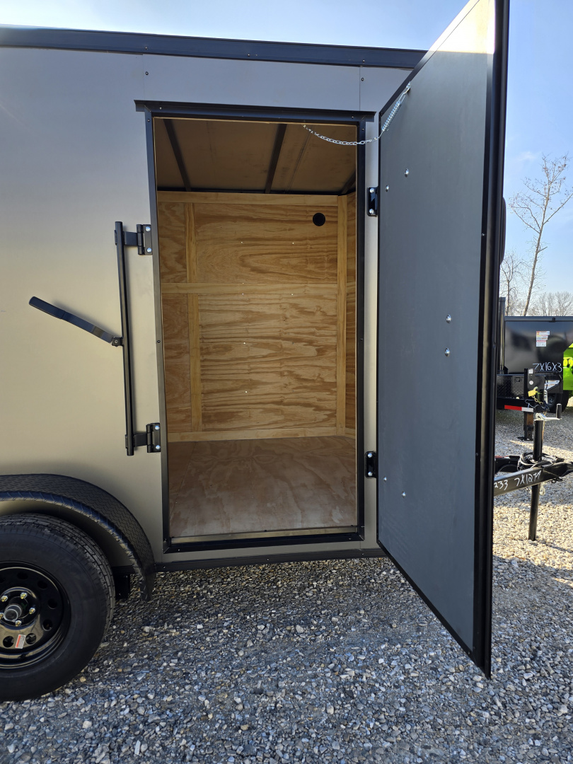 New 2026 Mammoth 7x12 TA , 6'3" interior height, 35k axles, .080 polycore Cargo / Enclosed Trailer