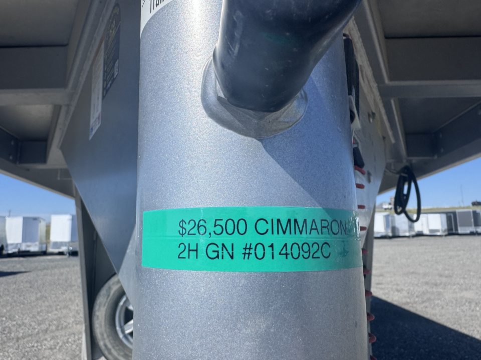 Used 2023 Cimarron Trailers 2H GN Horse Trailer