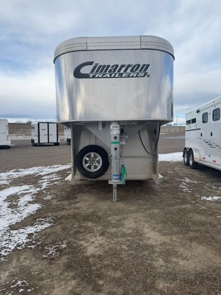 Used 2023 Cimarron Trailers 2H GN Horse Trailer