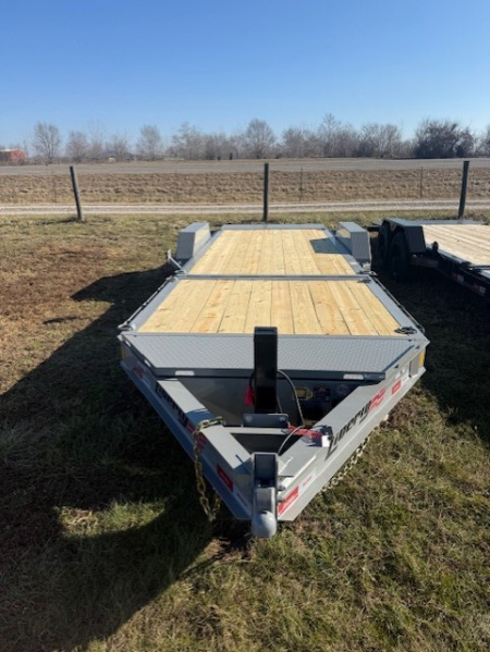 New 2026 Liberty 22' Tilt 16K w/ HYDRAULIC JACK & TILT 8" I BEAM (16' tilt +6' stationary) Tilt Trailer
