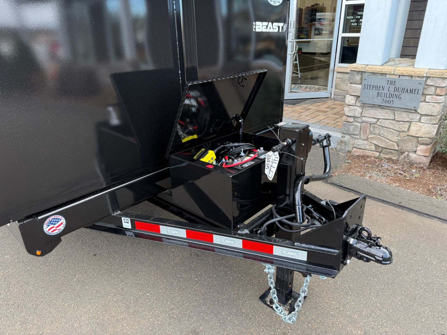 New CAM Superline 7' x 16' + 4' Sides Telescopic Beast Dump Trailer 15.4K