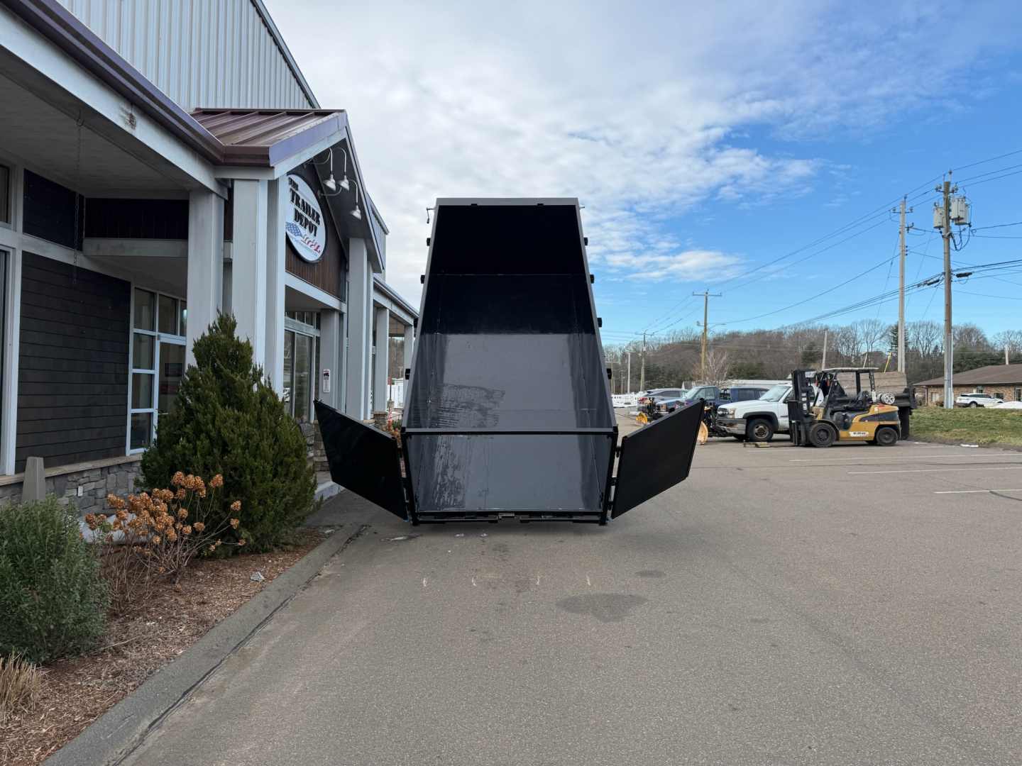 New CAM Superline 7' x 16' + 4' Sides Telescopic Beast Dump Trailer 15.4K