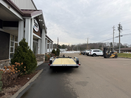 New CAM Superline 7' x 20' Extra Wide Split Tilt Trailer 15.4K