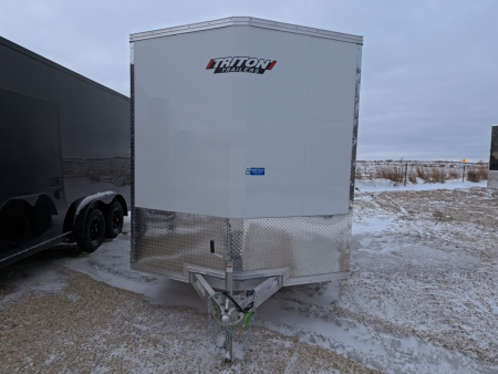 New 2026 Triton Trailers XLT 7 x 14 Cargo / Enclosed Trailer- Tandem Spring Axles and Steel Wheels