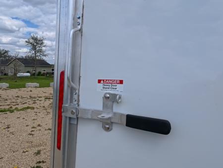 New 2026 Triton Trailers XLT 7 x 14 Cargo / Enclosed Trailer- Tandem Spring Axles and Steel Rim Wheels