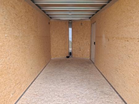 New 2026 Triton Trailers XLT 7 x 14 Cargo / Enclosed Trailer- Tandem Spring Axles and Steel Rim Wheels