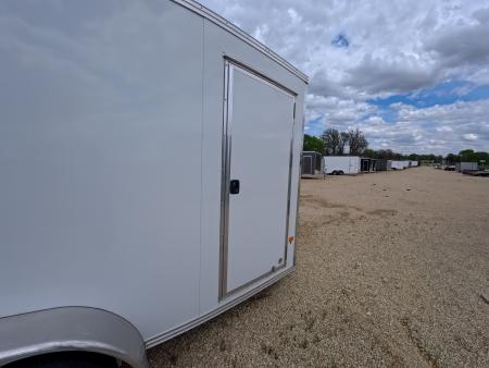 New 2026 Triton Trailers XLT 7 x 14 Cargo / Enclosed Trailer- Tandem Spring Axles and Steel Rim Wheels