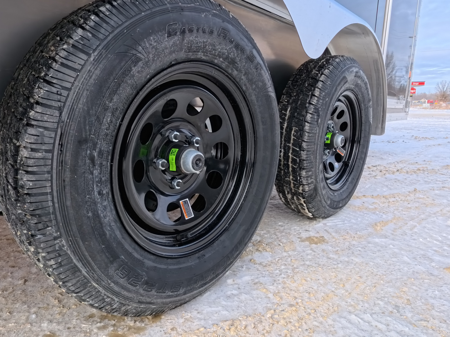 New 2026 Triton Trailers XLT 7 x 14 Cargo / Enclosed Trailer- Tandem Spring Axles and Steel Wheels