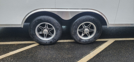 New 8.5 x 20 Sure-Trac Landscape Pro Enclosed Round Top Cargo Trailer 10k