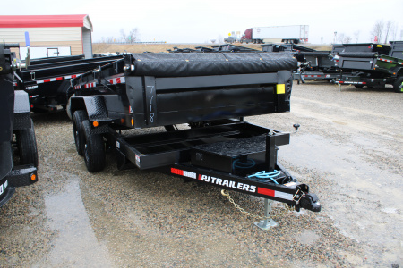 New 2026 PJ Trailers 12' D3 10K GVWR Dump Trailer