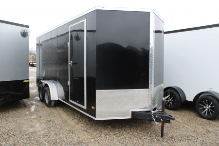 New 2026 Darkhorse Cargo 7X18 + 12  R 10K GVWR Cargo / Enclosed Trailer