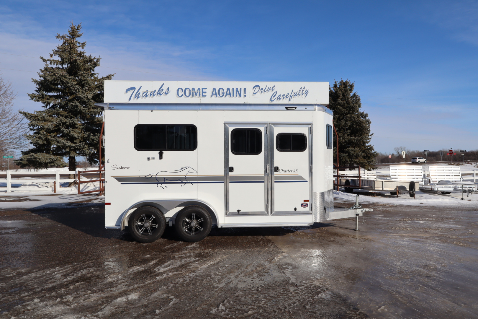 New 2026 Sundowner 2 Hrs Charter BP Horse Trailer
