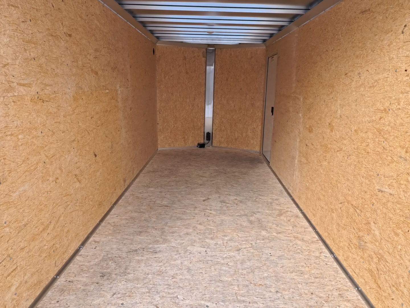 New 2026 Triton 7 x 16 XLT Cargo / Enclosed Trailer With Tandem Spring Axles and Steel Wheels