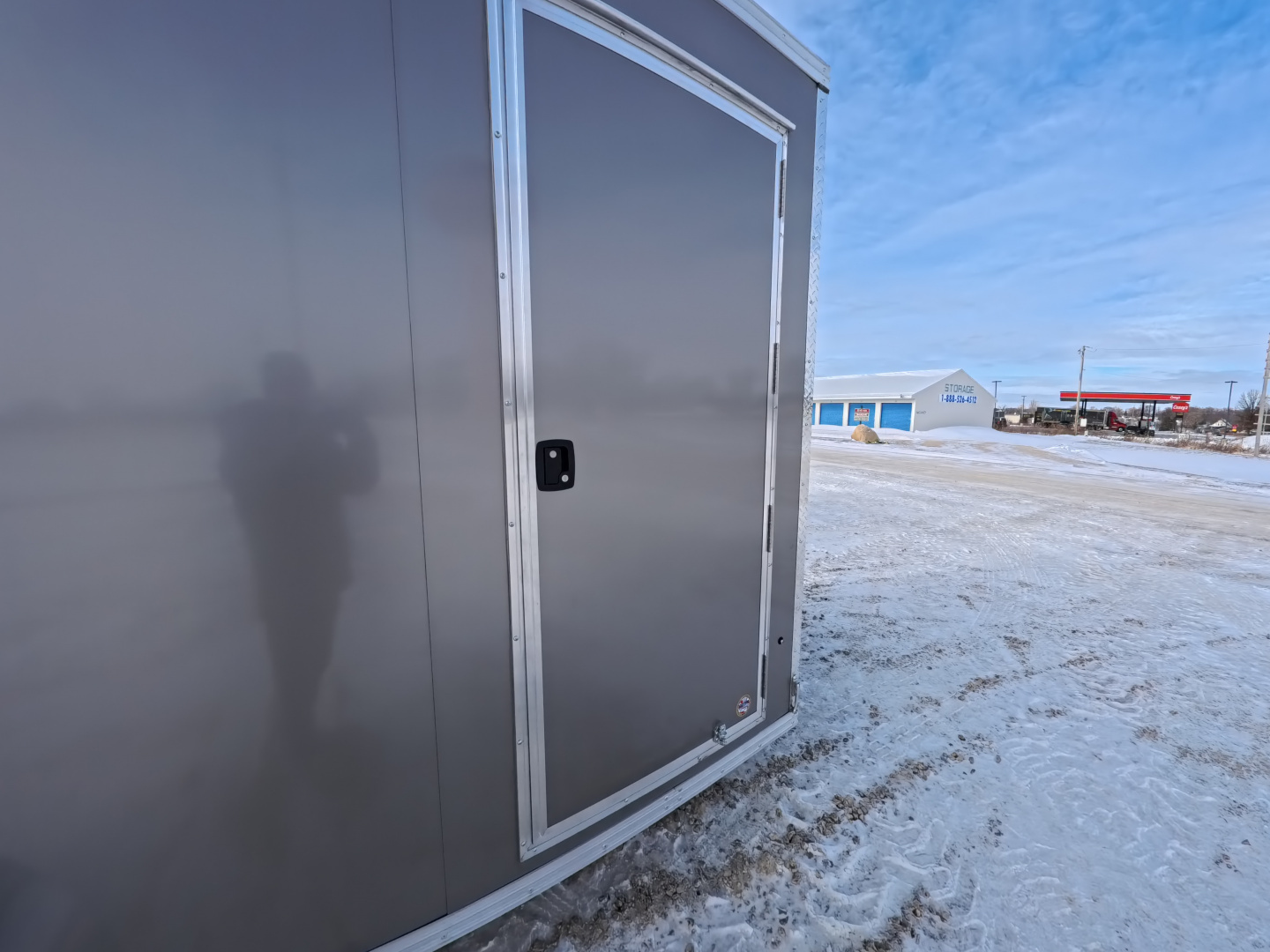 New 2026 Triton 7 x 16 XLT Cargo / Enclosed Trailer With Tandem Spring Axles and Steel Wheels