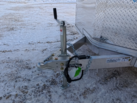 New 2026 Triton 7 x 16 XLT Cargo / Enclosed Trailer With Tandem Spring Axles and Steel Wheels