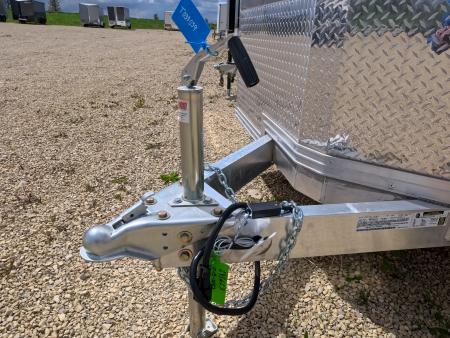 New 2026 Triton 7 x 16 XLT Cargo / Enclosed Trailer With Tandem Spring Axles and Steel Rims