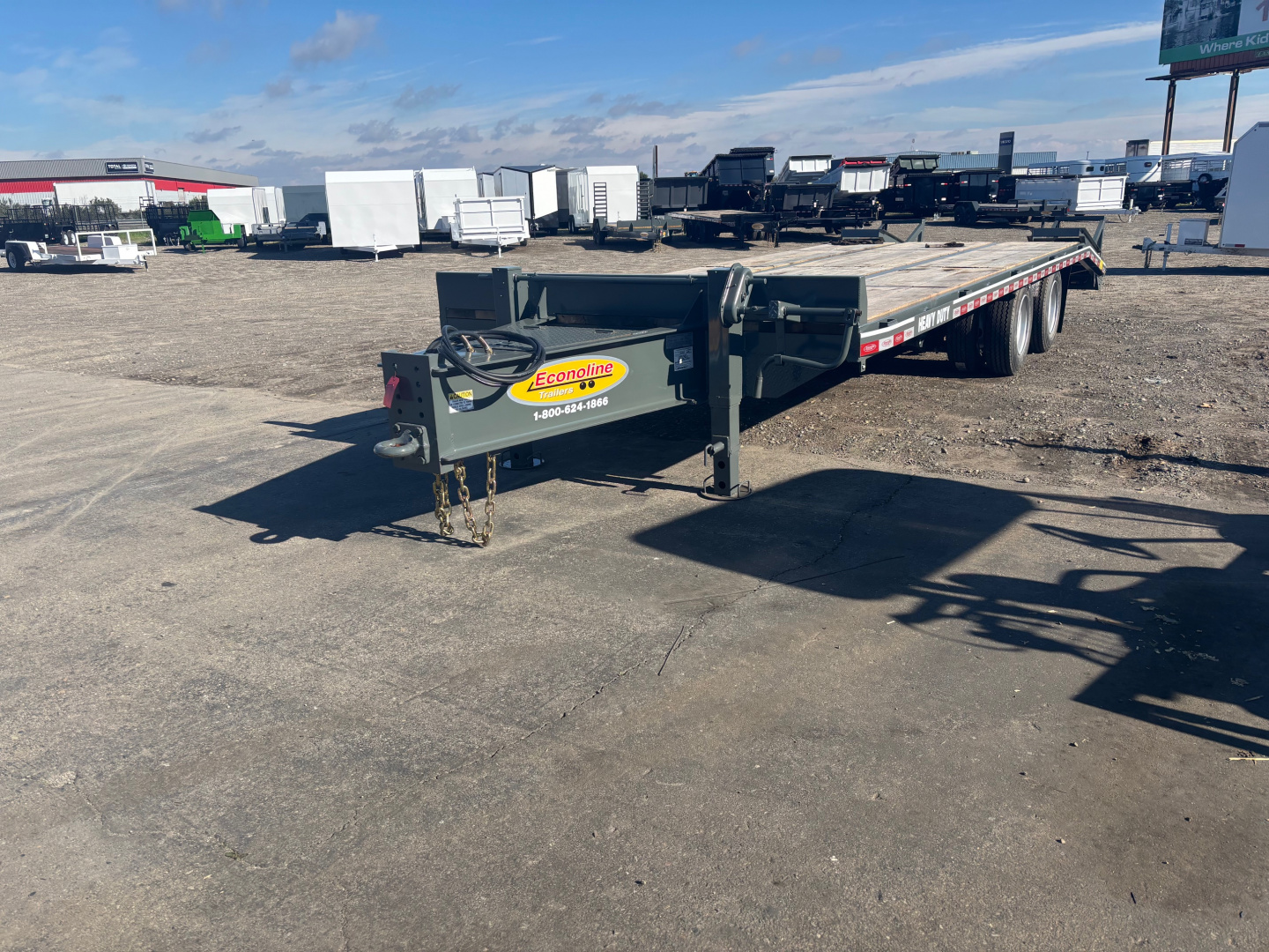 New 2025 Econoline 24 Ton Heavy Duty Equipment Equipment Trailer
