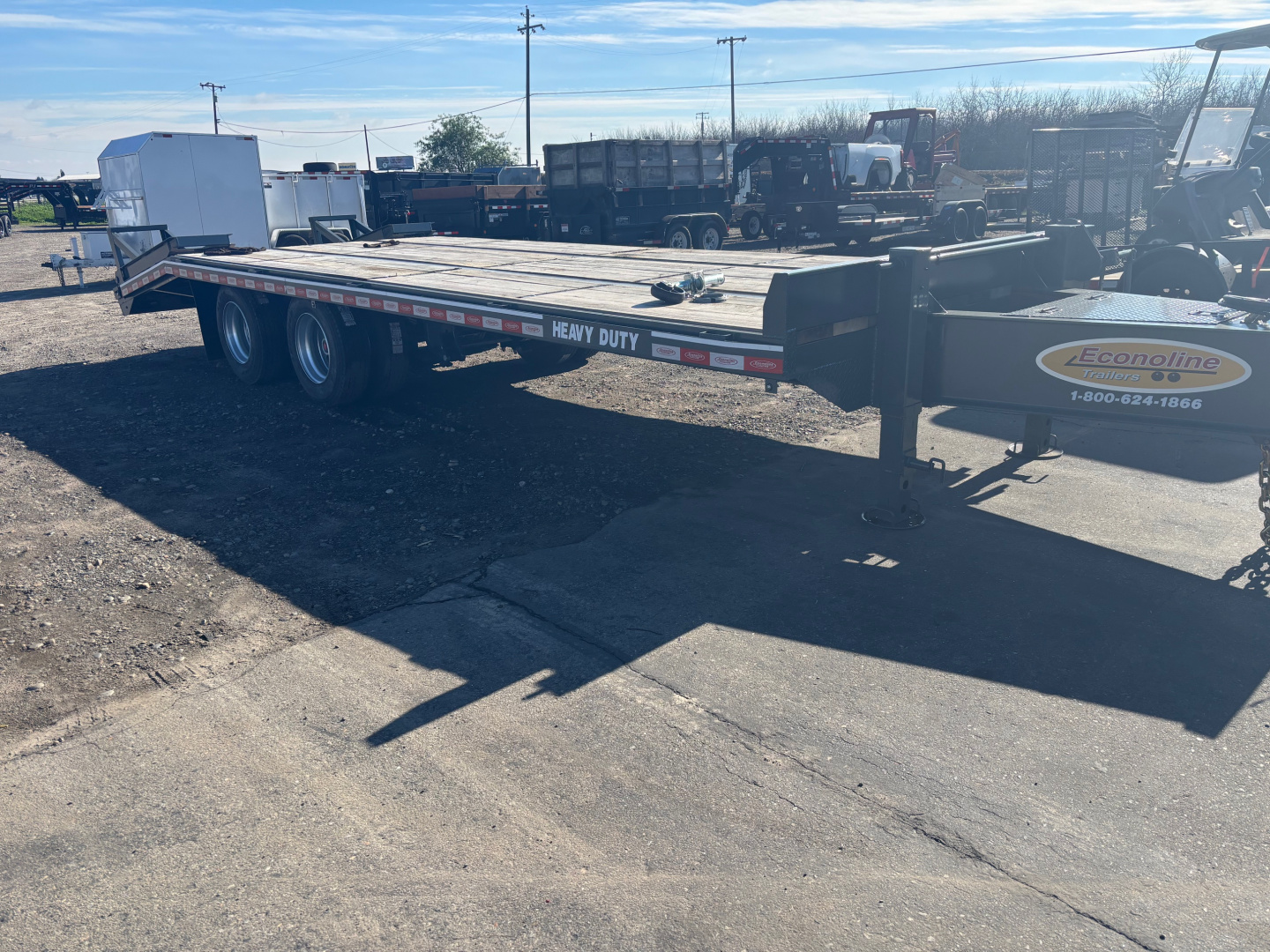 New 2025 Econoline 24 Ton Heavy Duty Equipment Equipment Trailer