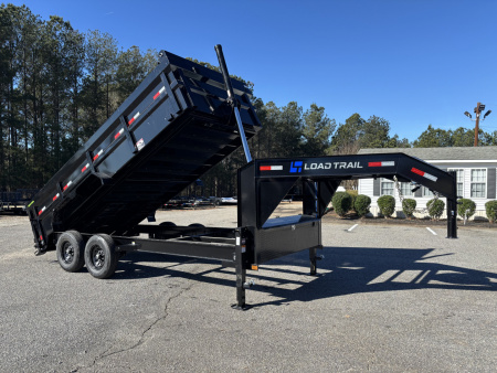 New 2026 Load Trail DG 83X16 14K GVWR HIGH SIDE 7 GAUGE FLOOR TELESCOPIC Dump Trailer