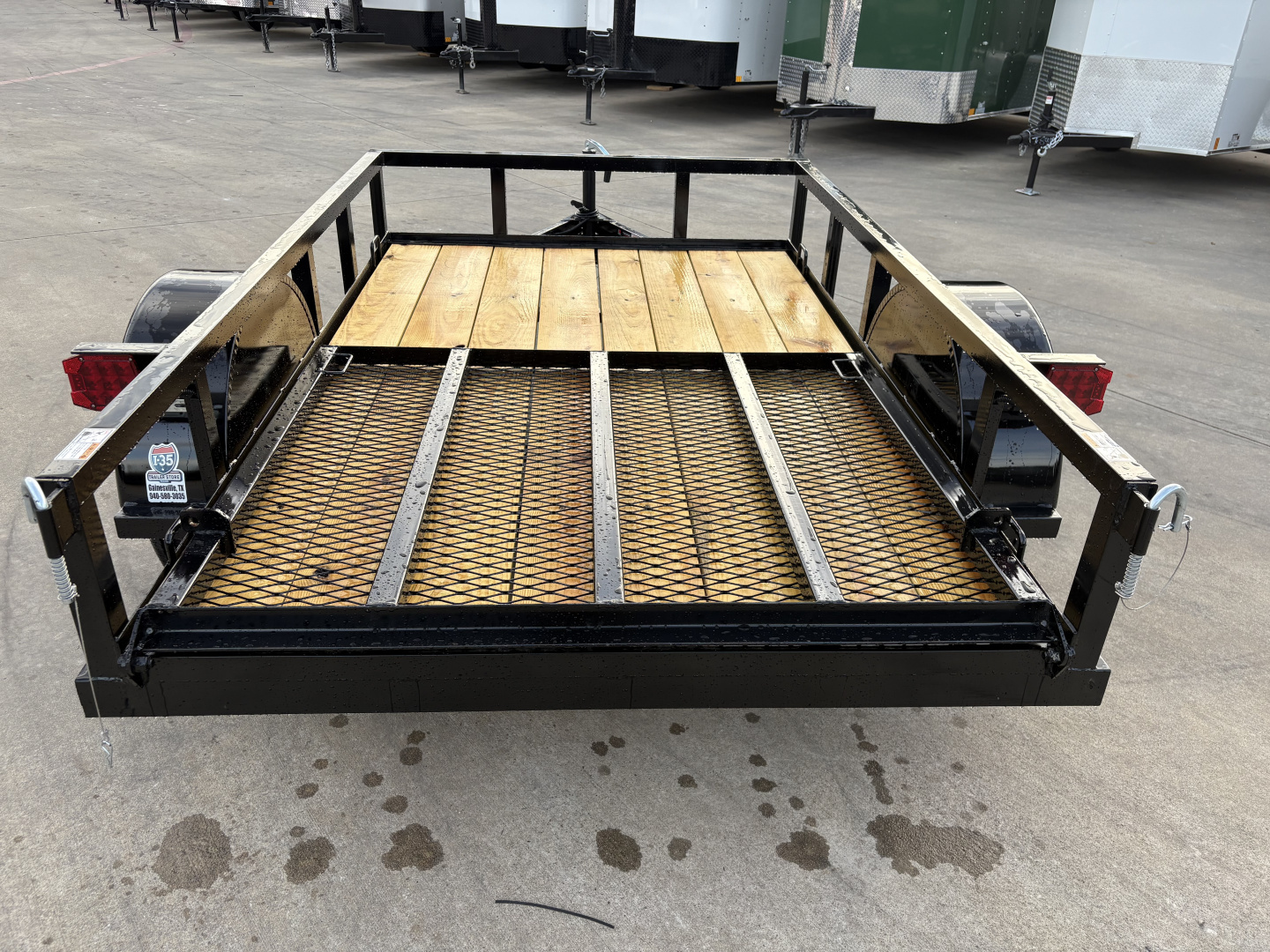 New 2026 Top Hat Trailers DJX 8X60 Utility Trailer