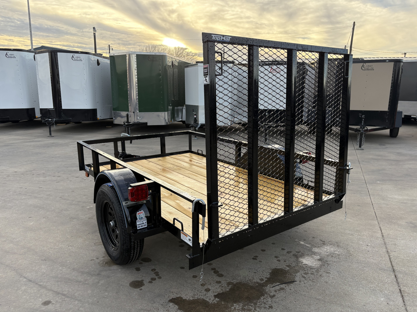 New 2026 Top Hat Trailers DJX 8X60 Utility Trailer