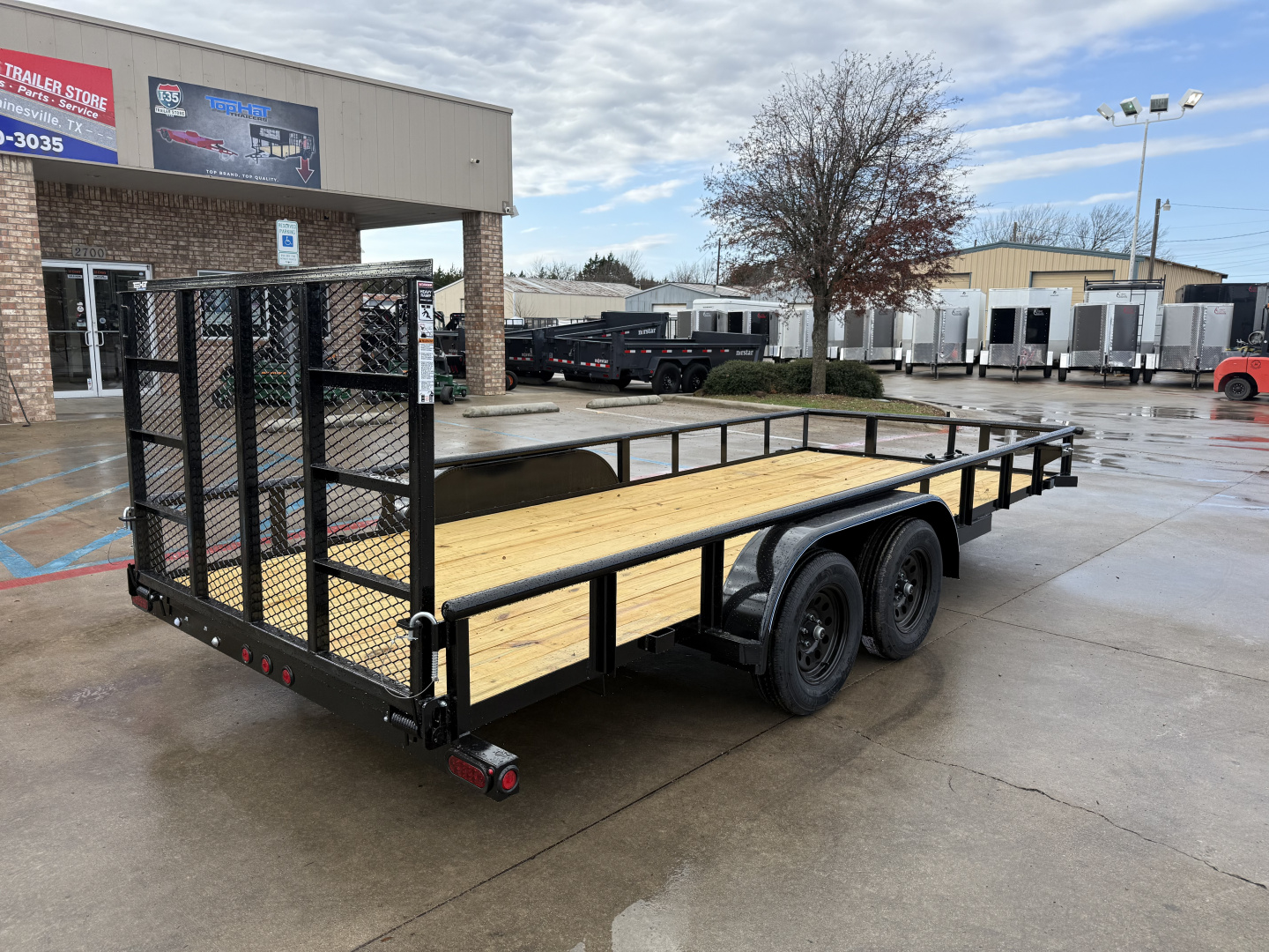 New 2027 Top Hat Trailers MP 18X83 Utility Trailer