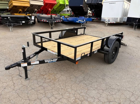 New 2026 Top Hat Trailers DJX 8X60 Utility Trailer