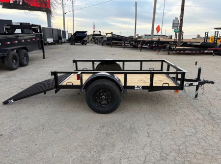 New 2026 Top Hat Trailers DJX 8X60 Utility Trailer