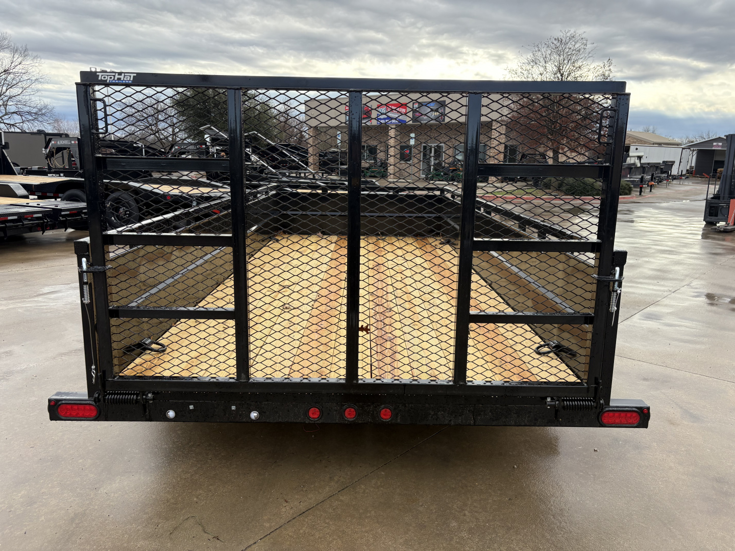 New 2026 Top Hat Trailers RA 16X83 Landscape Trailer