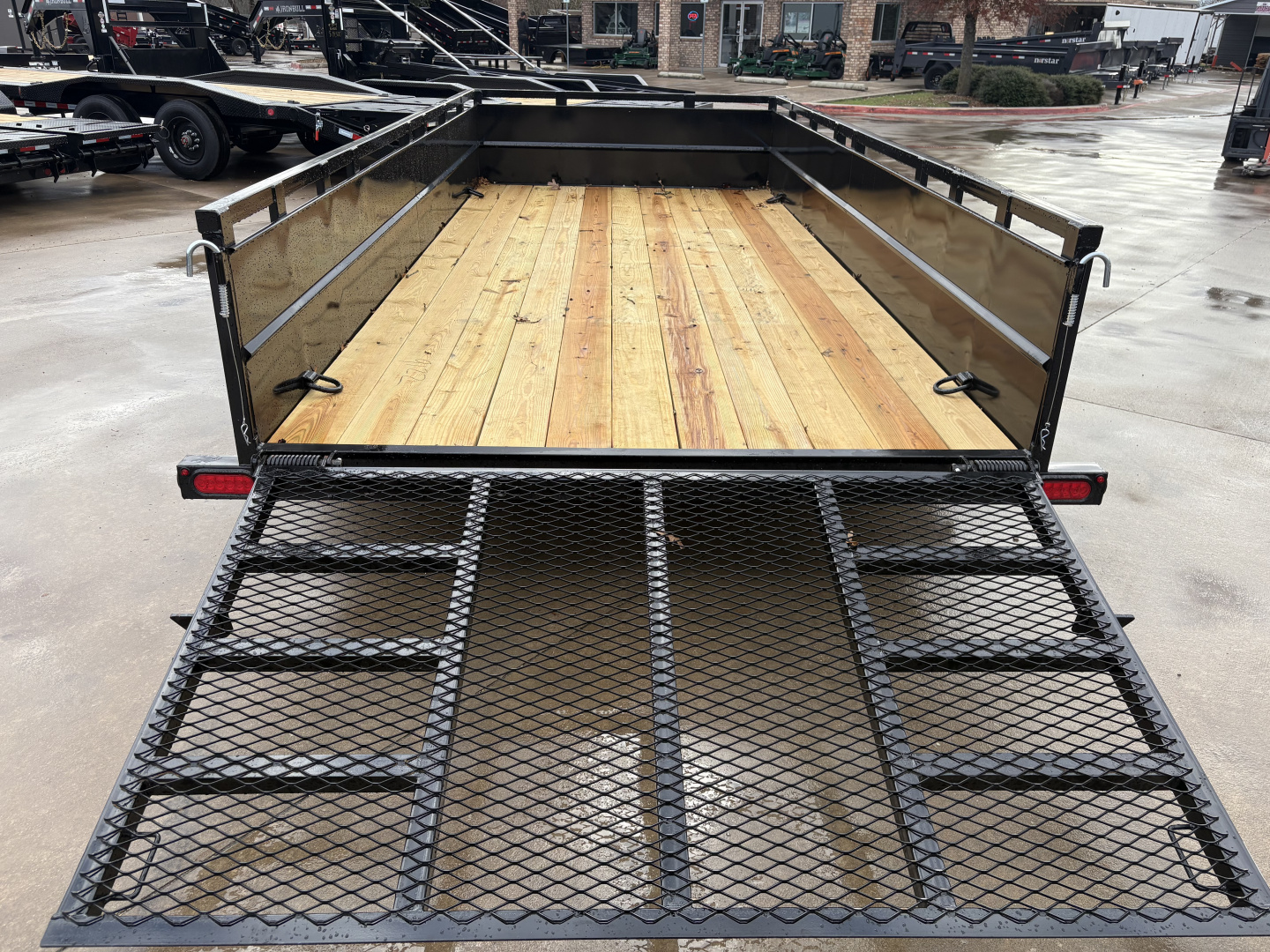 New 2026 Top Hat Trailers RA 16X83 Landscape Trailer