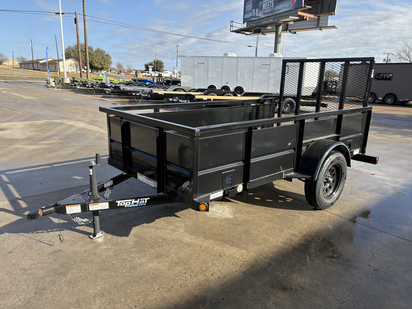 New 2025 Top Hat Trailers MRA 10X60 Landscape Trailer