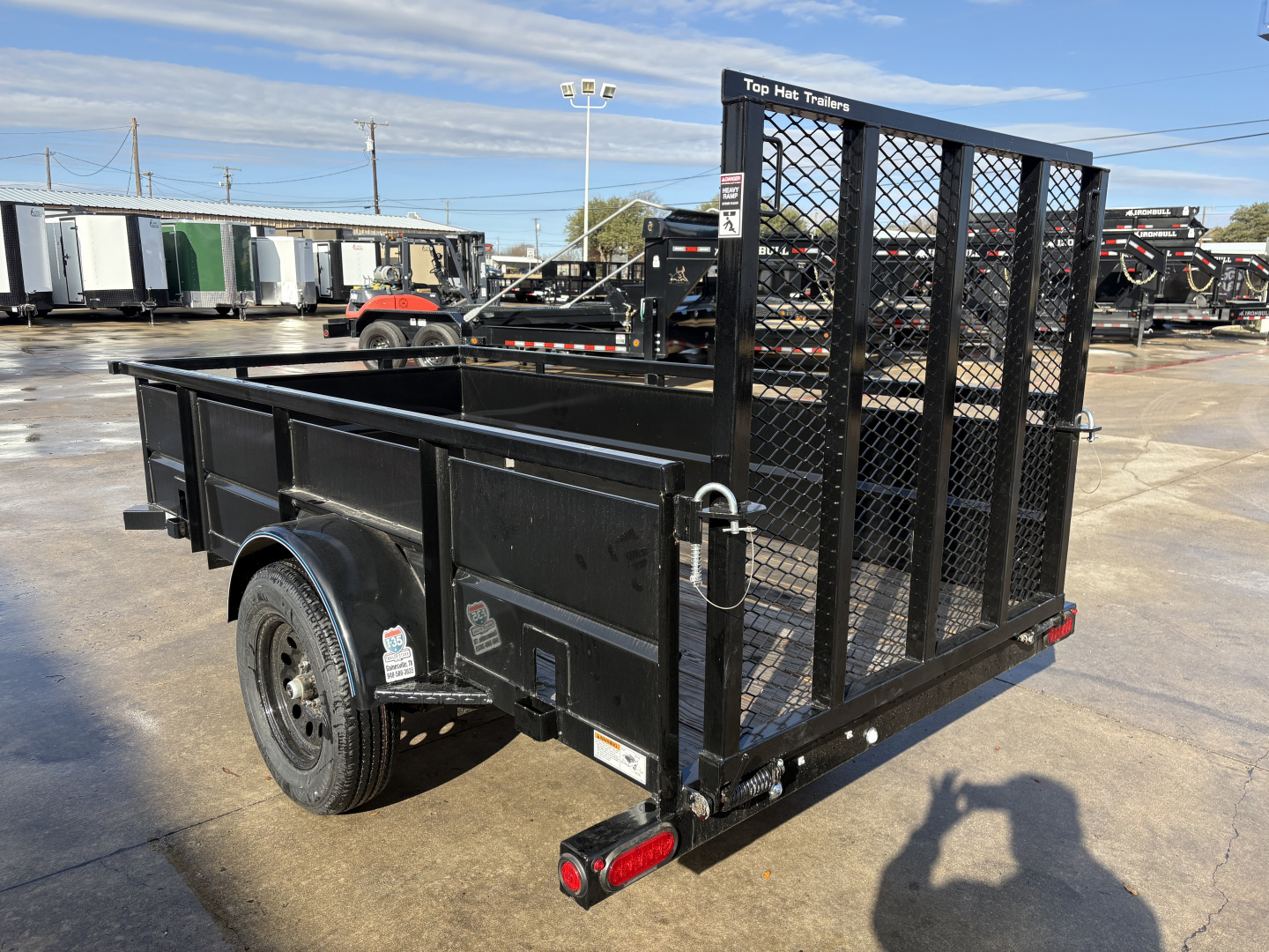 New 2025 Top Hat Trailers MRA 10X60 Landscape Trailer