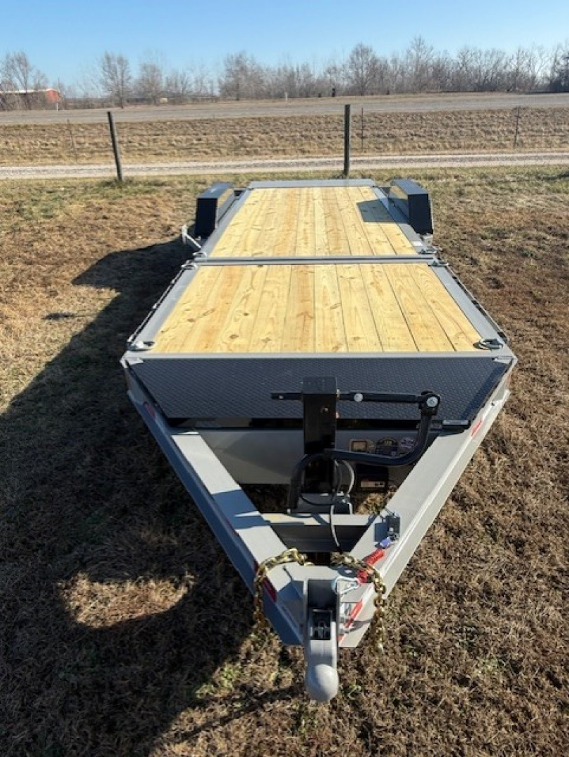 New 2026 Liberty 22' Tilt Trailer 8" I BEAM 15.4K (16' tilt +6' stationary) Tilt Trailer