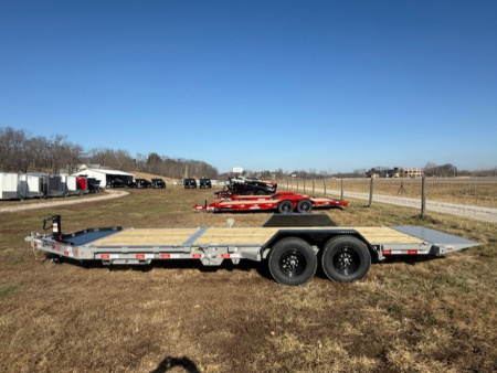 New 2026 Liberty 22' Tilt Trailer 8" I BEAM 15.4K (16' tilt +6' stationary) Tilt Trailer