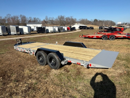 New 2026 Liberty 22' Tilt Trailer 8" I BEAM 15.4K (16' tilt +6' stationary) Tilt Trailer