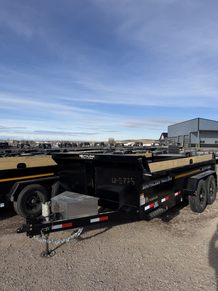 New 2026 Southland 14' Dump Trailer 16KHD