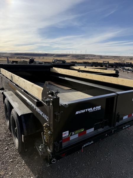 New 2026 Southland 14' Dump Trailer 16KHD