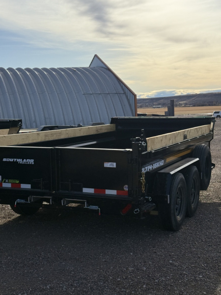 New 2026 Southland 14' Dump Trailer 16KHD