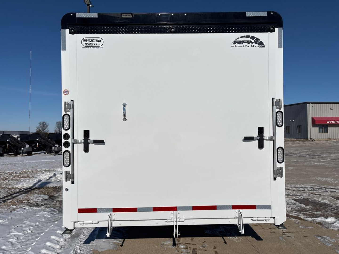 New 2026 Trails West RPM GN 28' Snowmobile Trailer