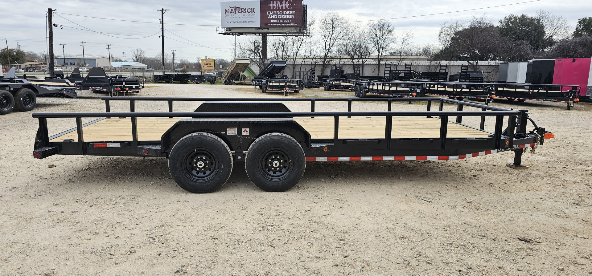 New 2026-Norstar-83-x-20-Iron-Bull-ETB-Mid-Duty-Utility-w/-Pipetop-&-Slide-In-Ramps-base-3EUGB2020T1108861