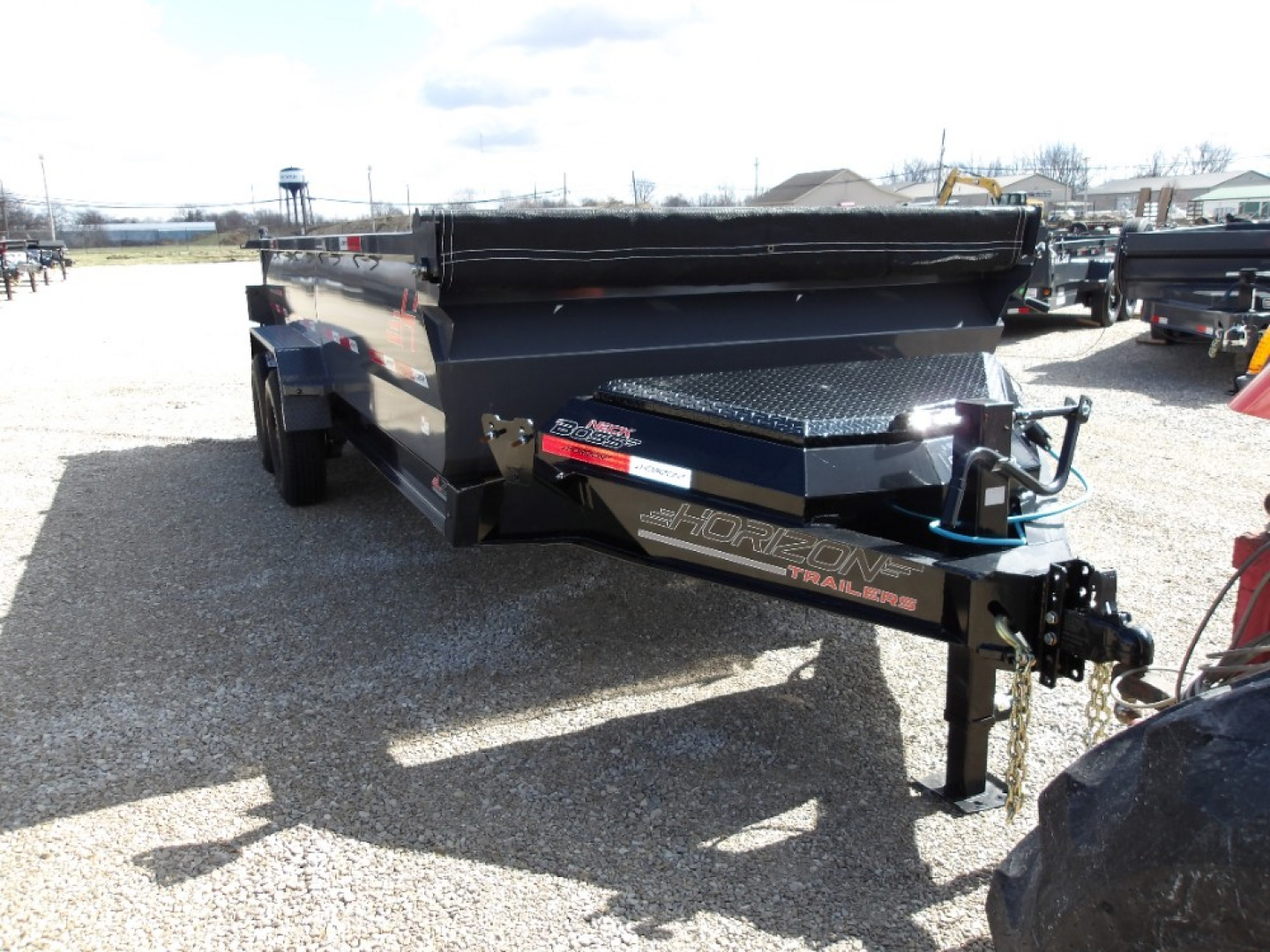 New 2026 Horizon Trailers LLC LZ7 16' x 83" X 30" BP 7K Dump Trailer