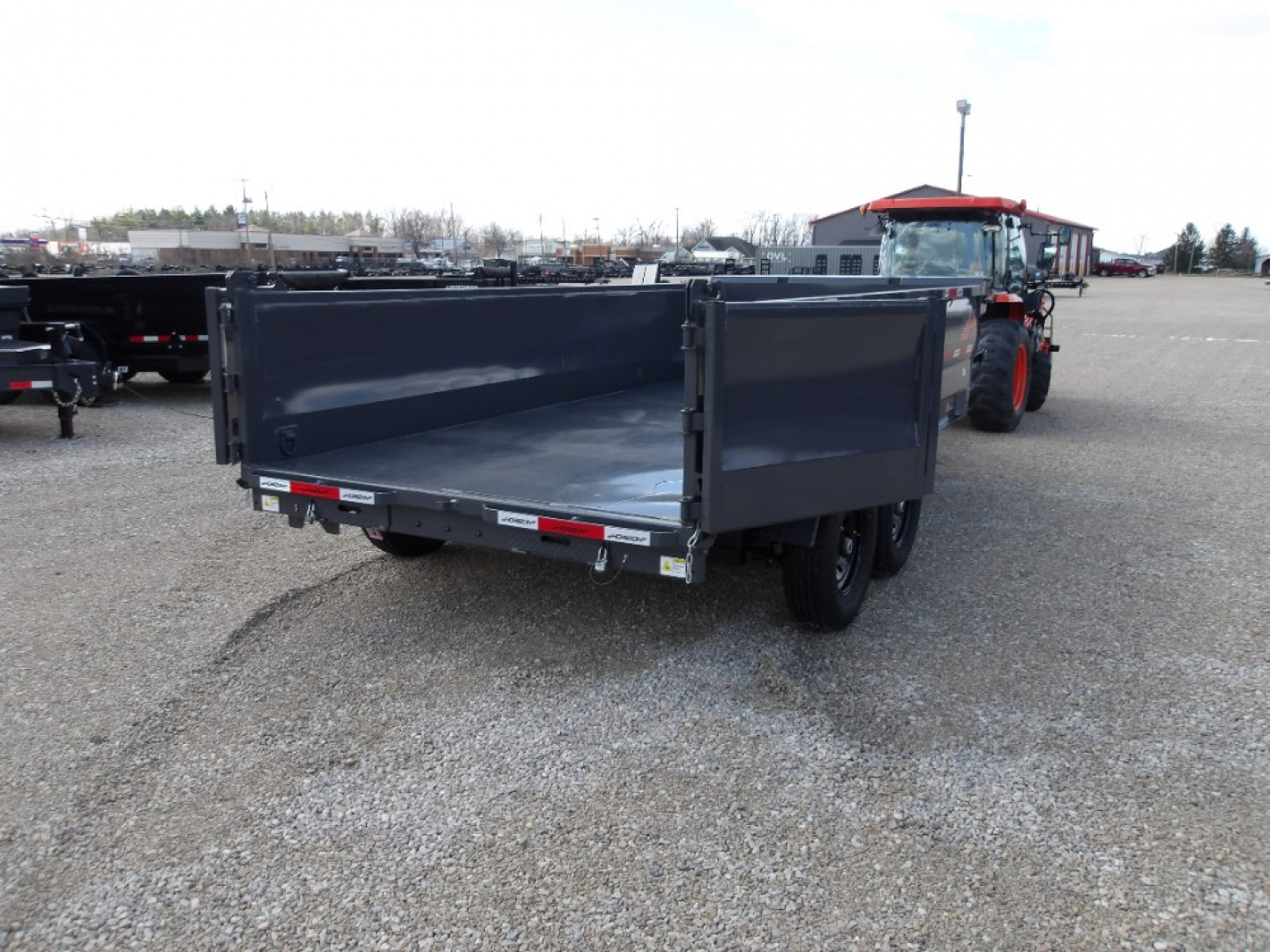 New 2026 Horizon Trailers LLC LZ7 16' x 83" X 30" BP 7K Dump Trailer