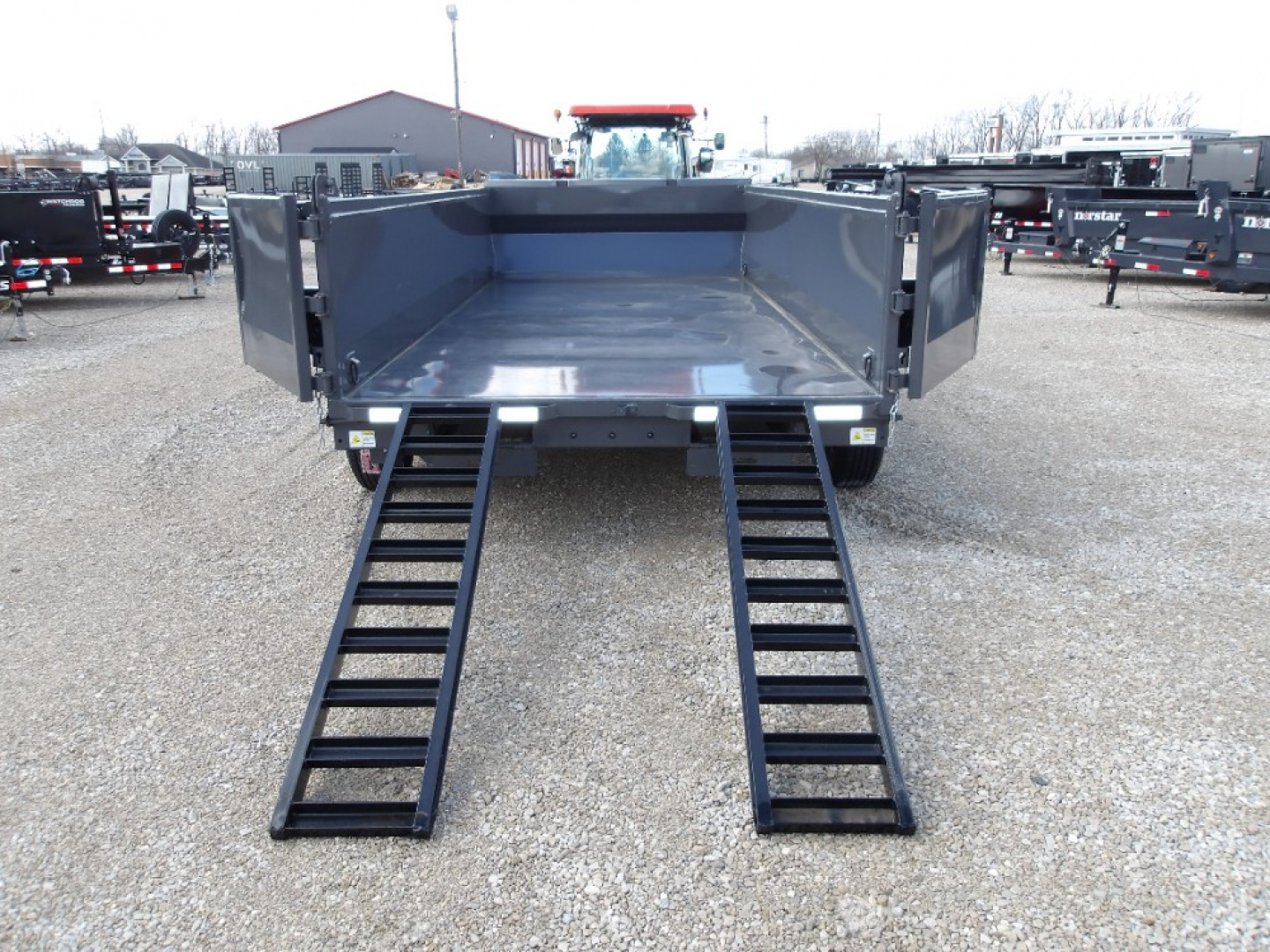 New 2026 Horizon Trailers LLC LZ7 16' x 83" X 30" BP 7K Dump Trailer