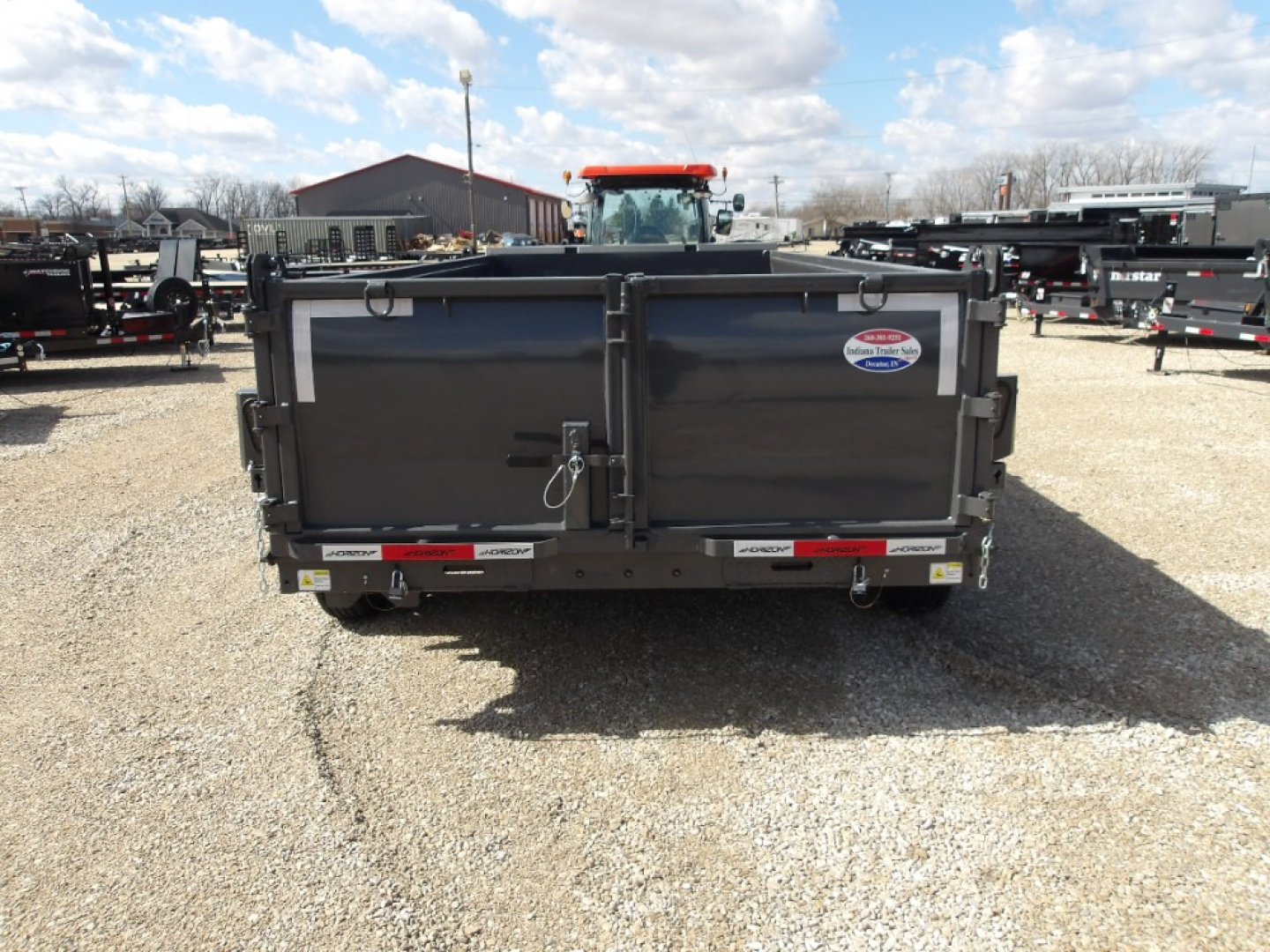 New 2026 Horizon Trailers LLC LZ7 16' x 83" X 30" BP 7K Dump Trailer