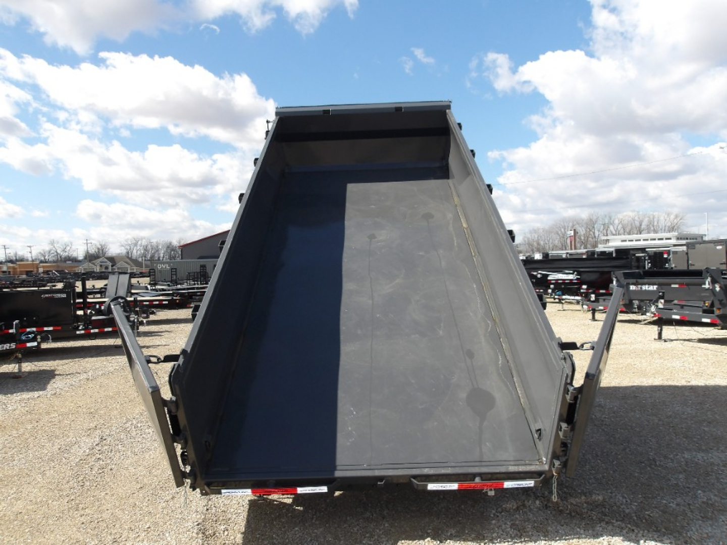 New 2026 Horizon Trailers LLC LZ7 16' x 83" X 30" BP 7K Dump Trailer
