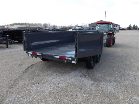 New 2026 Horizon Trailers LLC LZ7 16' x 83" X 30" BP 7K Dump Trailer