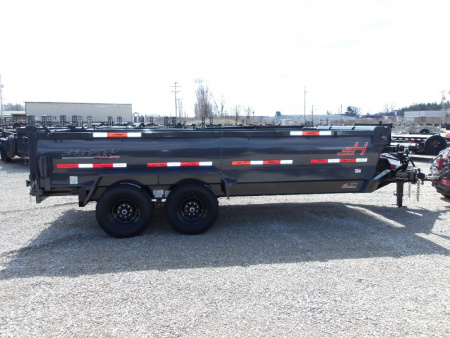 New 2026 Horizon Trailers LLC LZ7 16' x 83" X 30" BP 7K Dump Trailer