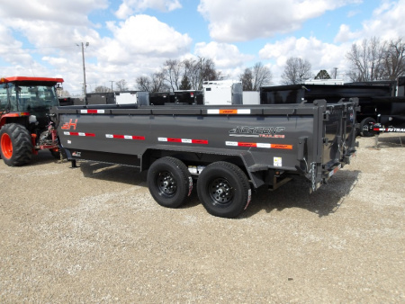 New 2026 Horizon Trailers LLC LZ7 16' x 83" X 30" BP 7K Dump Trailer