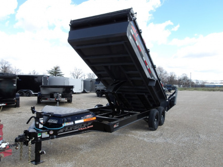 New 2026 Horizon Trailers LLC LZ7 16' x 83" X 30" BP 7K Dump Trailer