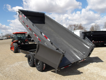 New 2026 Horizon Trailers LLC LZ7 16' x 83" X 30" BP 7K Dump Trailer